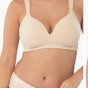 NWT Underoutfit The Perfect Neckline Bra - Sand, SMALL